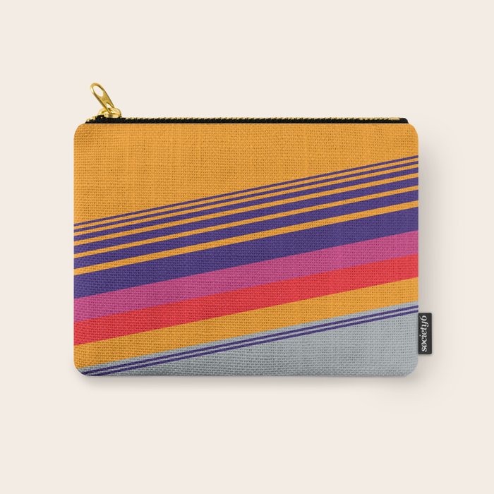 VHS pattern design 2 - 80s / 90s Retro Carry All Pouch Gallery Image 1