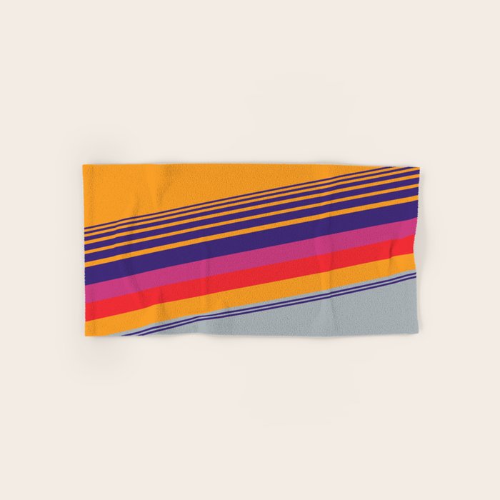 VHS pattern design 2 - 80s / 90s Retro Bath Towel Gallery Image 1