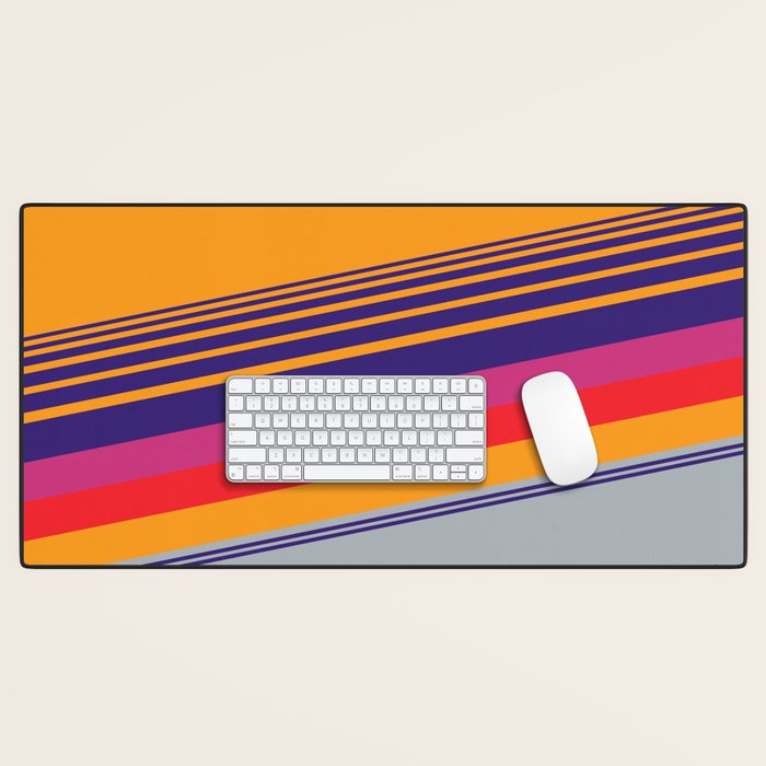 VHS pattern design 2 - 80s / 90s Retro Desk Mat Gallery Image 1