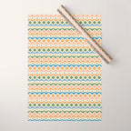 Simple Hand-cut Pattern #3 Wrapping Paper Gallery Image 1
