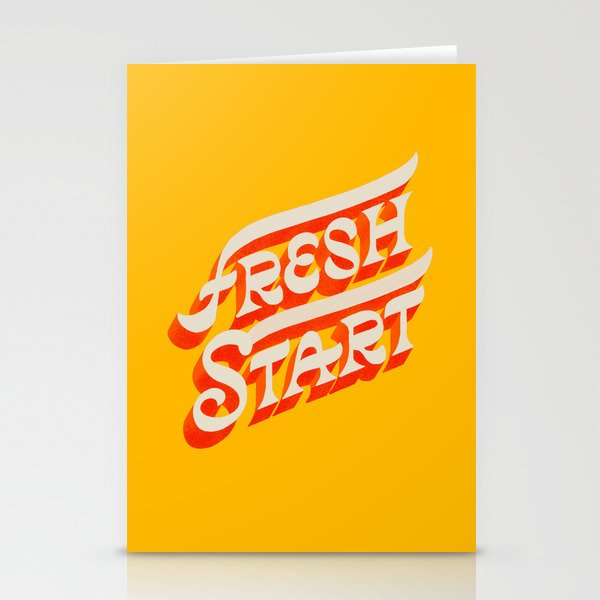 Fresh Start Stationery Card Gallery Image 2