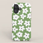 Daisy field - green iPhone Case Gallery Image 1