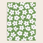Daisy field - green Poster Gallery Image 4