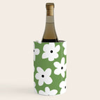 Daisy field - green Wine Chiller Gallery Image 3