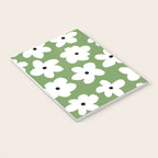 Daisy field - green Notebook Gallery Image 3