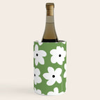 Daisy field - green Wine Chiller Gallery Image 2