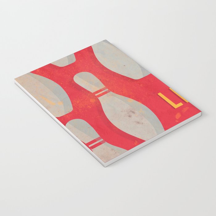 The Big Lebowski - Movie Poster, Coen brothers film, Jeff Bridges, John Turturro, bowling Notebook Gallery Image 3