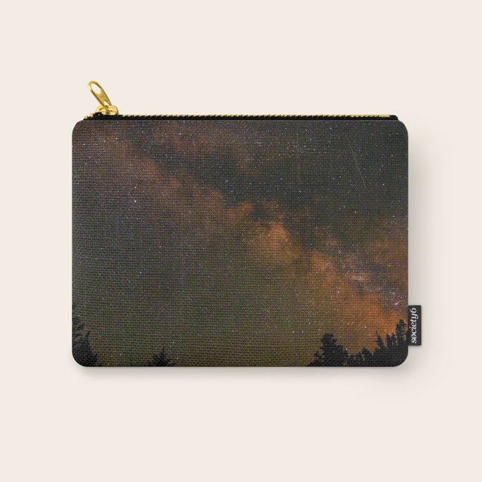 Milky Way in Northern California Carry All Pouch Gallery Image 1
