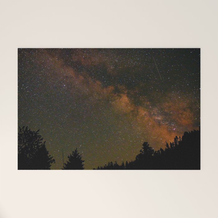 Milky Way in Northern California Welcome Mat Gallery Image 1