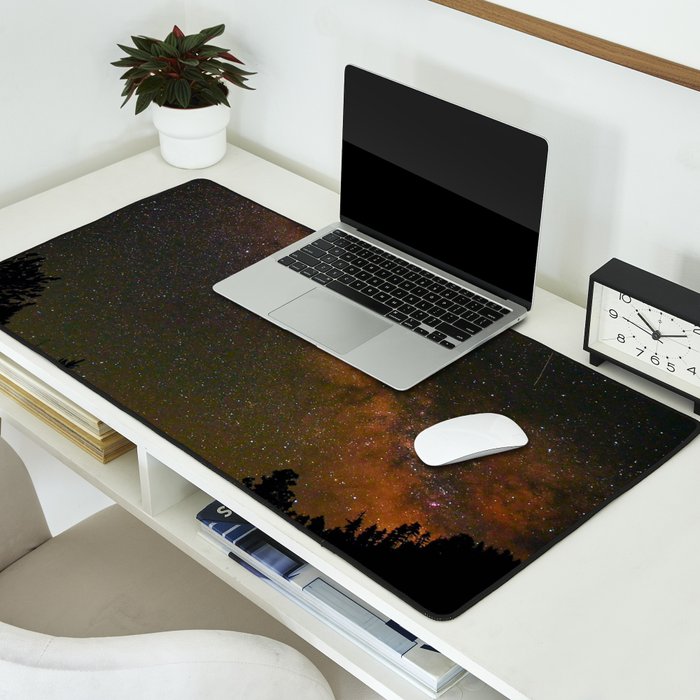 Milky Way in Northern California Desk Mat Gallery Image 2