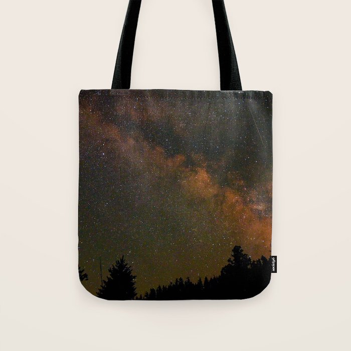 Milky Way in Northern California Tote Bag Gallery Image 1