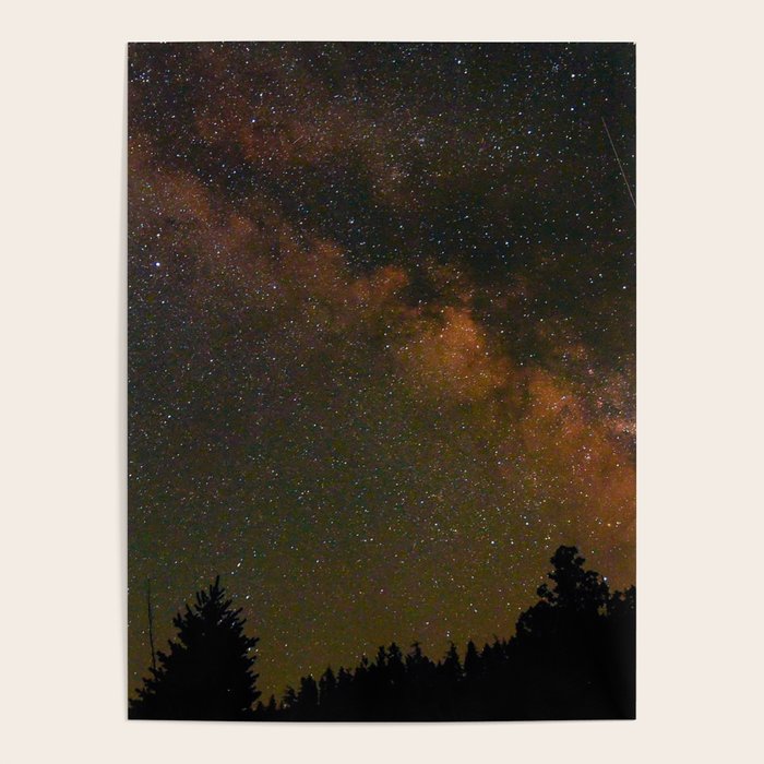 Milky Way in Northern California Poster Gallery Image 4