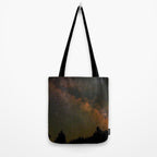 Milky Way in Northern California Tote Bag Gallery Image 2
