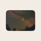 Milky Way in Northern California Bath Mat Gallery Image 1