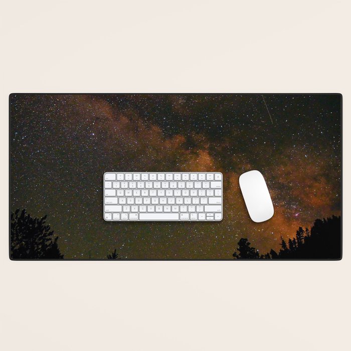 Milky Way in Northern California Desk Mat Gallery Image 1