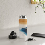 Abstract Oil Painting No.37 Water Bottle Gallery Image 4