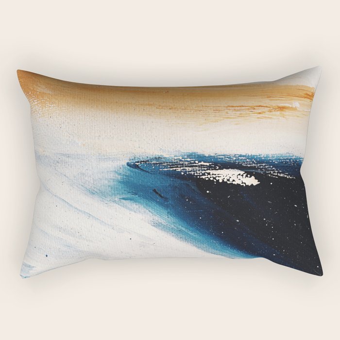 Abstract Oil Painting No.37 Rectangular Pillow Gallery Image 2