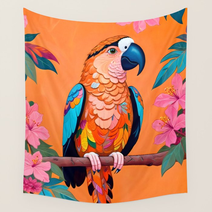 The Parrot Wall Tapestry Gallery Image 4