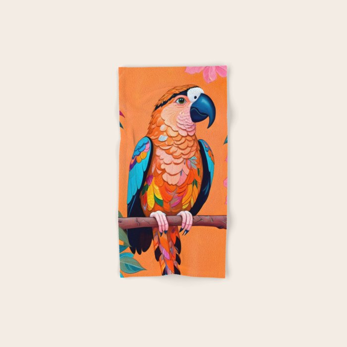 The Parrot Bath Towel Gallery Image 1