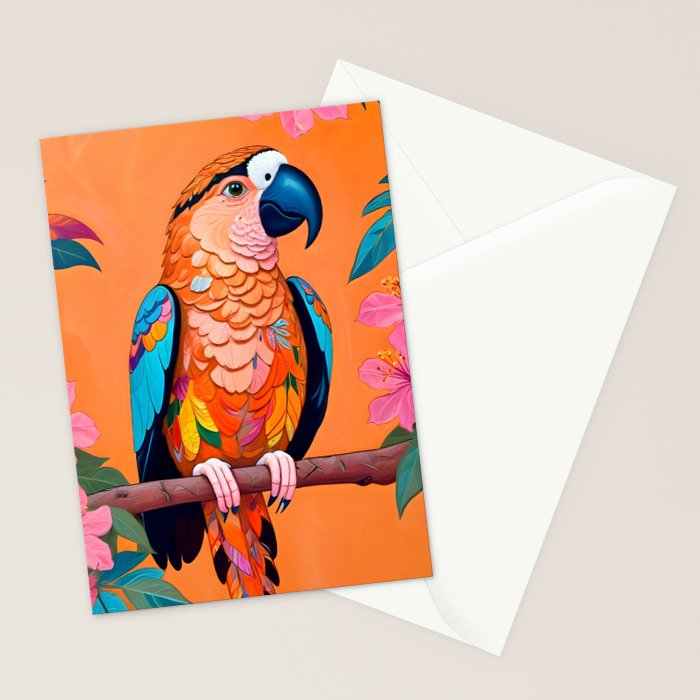The Parrot Stationery Card Gallery Image 2
