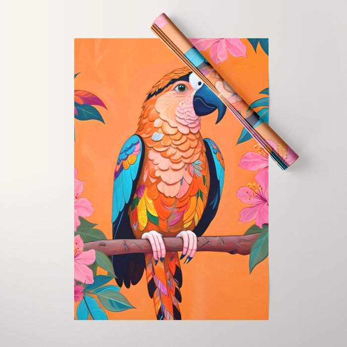 The Parrot Wrapping Paper Gallery Image 1