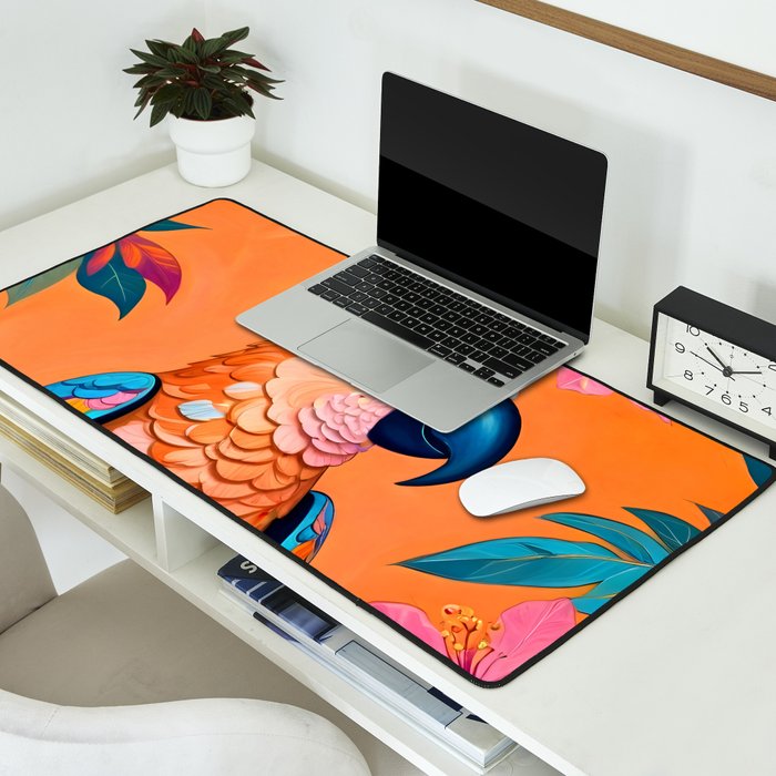 The Parrot Desk Mat Gallery Image 2