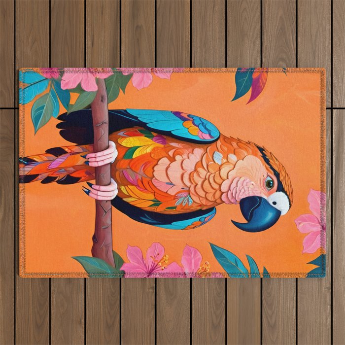 The Parrot Outdoor Rug Gallery Image 1