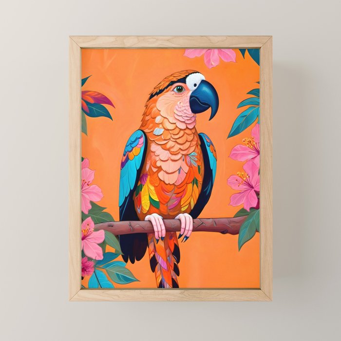 The Parrot Mini Art Print Gallery Image 1