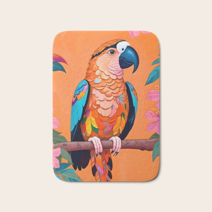 The Parrot Bath Mat Gallery Image 1