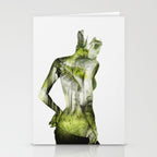 Tropical Woman Stationery Card Gallery Image 2