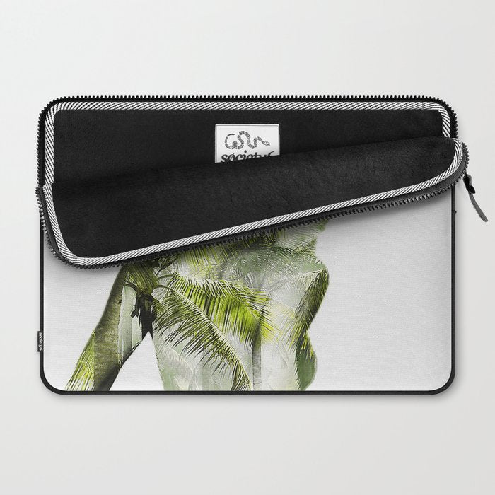 Tropical Woman Laptop Sleeve Gallery Image 2