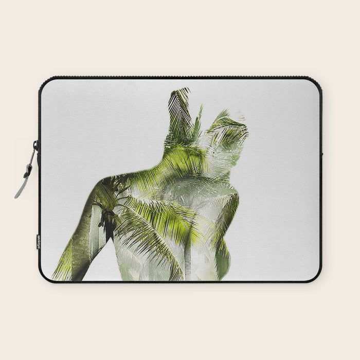 Tropical Woman Laptop Sleeve Gallery Image 1