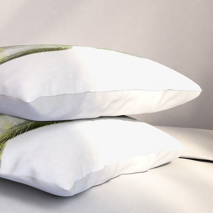 Tropical Woman Pillow Sham Gallery Image 3