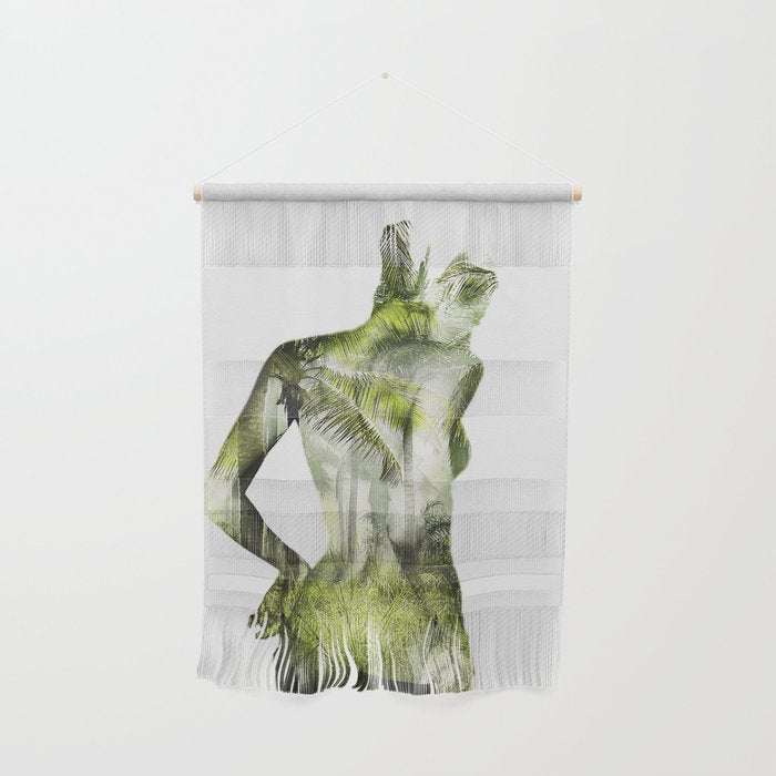 Tropical Woman Wall Hanging Gallery Image 1