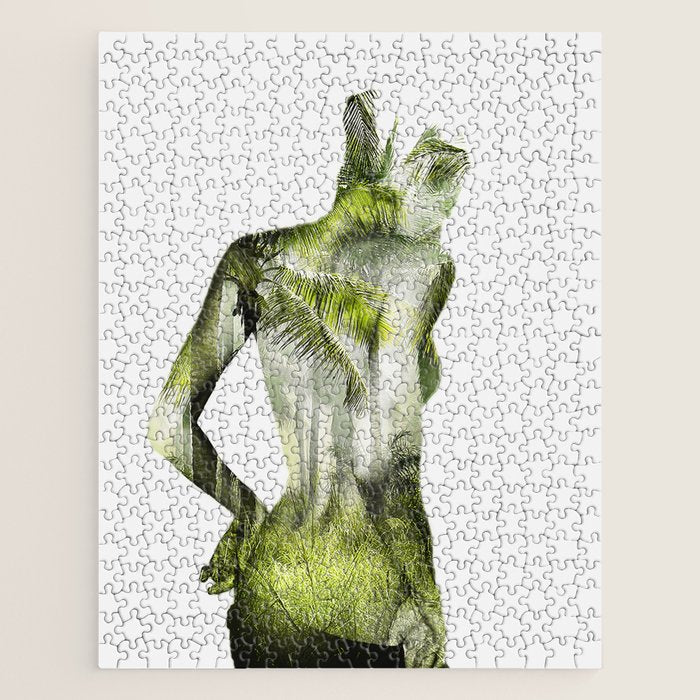 Tropical Woman Jigsaw Puzzle Gallery Image 1