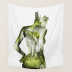 Tropical Woman Wall Tapestry Gallery Image 4