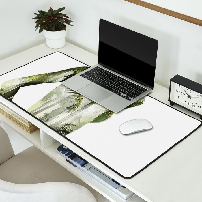 Tropical Woman Desk Mat Gallery Image 2