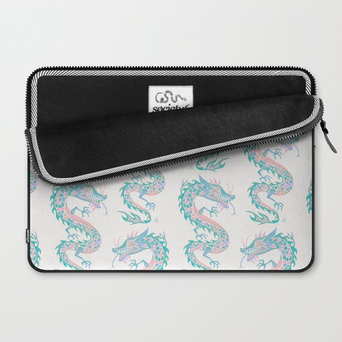 Chinese Dragon â 90s Pastel Palette Laptop Sleeve Gallery Image 2