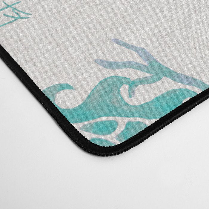 Chinese Dragon â 90s Pastel Palette Desk Mat Gallery Image 4