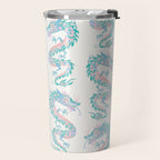 Chinese Dragon â 90s Pastel Palette Travel Mug Gallery Image 2