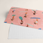 Surfer Girls Wrapping Paper Gallery Image 2