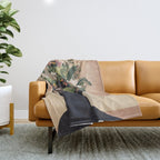 Birds are my Real Origin Reversed Throw Blanket Gallery Image 1
