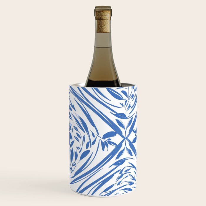 Floral pleasure pattern BW Wine Chiller Gallery Image 3