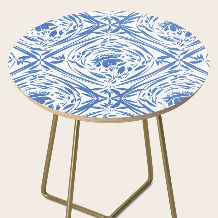Floral pleasure pattern BW Side Table Gallery Image 2