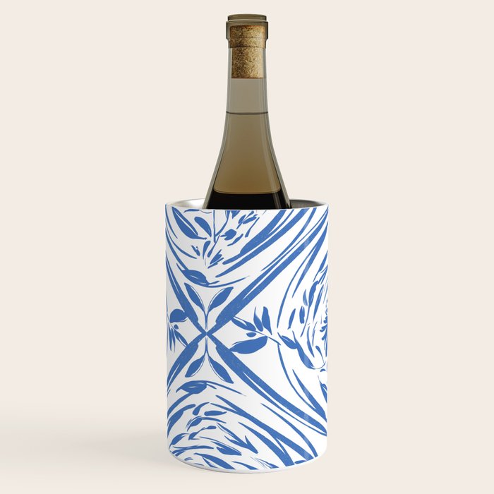 Floral pleasure pattern BW Wine Chiller Gallery Image 2