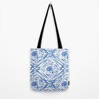 Floral pleasure pattern BW Tote Bag Gallery Image 2