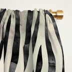 Zebra Print Window Curtain Gallery Image 2