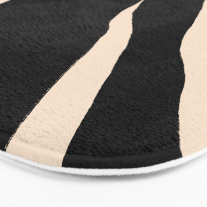 Zebra Bath Mat Gallery Image 3