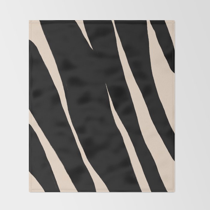 Zebra Throw Blanket Gallery Image 2