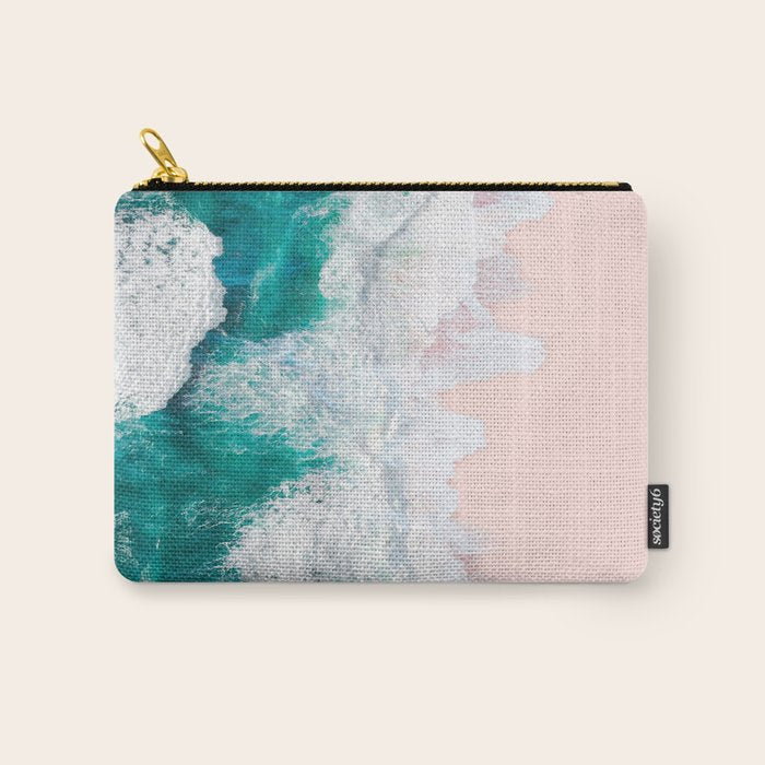 Pink Sand Beach Carry All Pouch Gallery Image 1